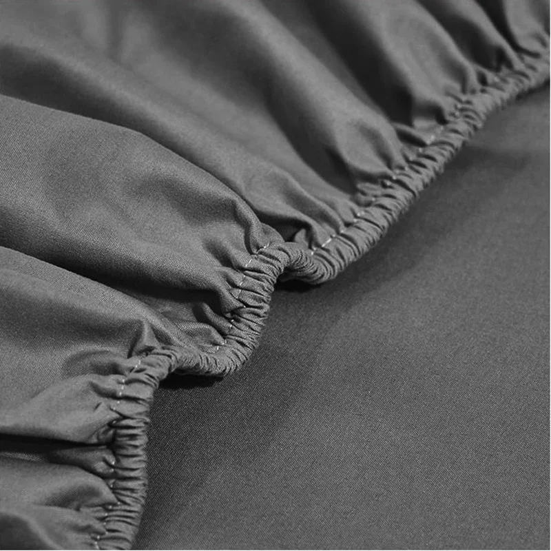 WASART Elastic fitted sheet mattress protector cover couple bedroom luxury double bed bedding queen king size bedsheet 90/150cm