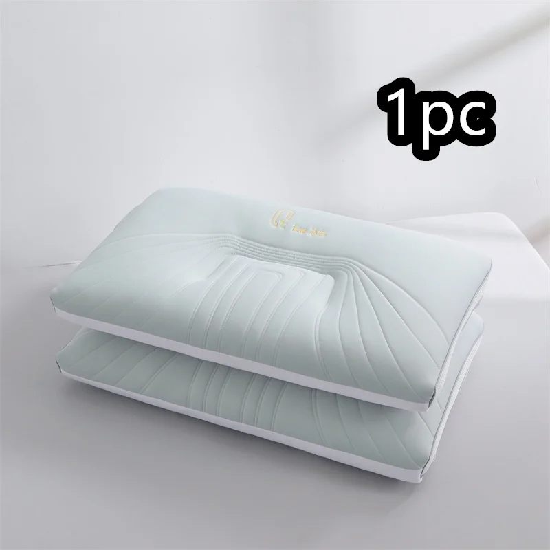 Cooling Pillows Adjustable Orthopedic Pillows Neck Protection Summer Bedding for Side Back Stomach Sleepers Ergonomic Pillow 1PC