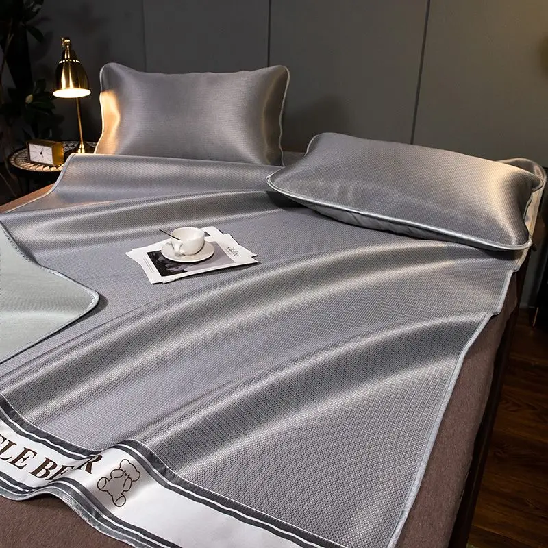 WASART Summer cooling mattress bedroom couple cool sleeping air conditioning mat folding cold sheet couple bed protection pad