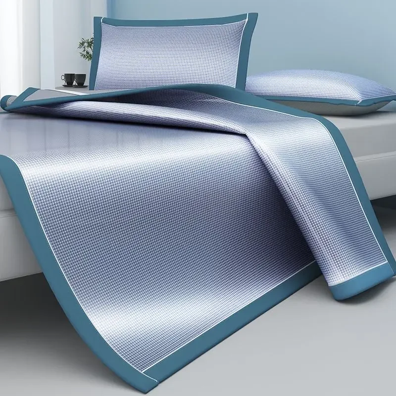 WASART Summer cooling mattress cool air conditioning ice sleeping mat folding couple cold sheet bed protection pad king size