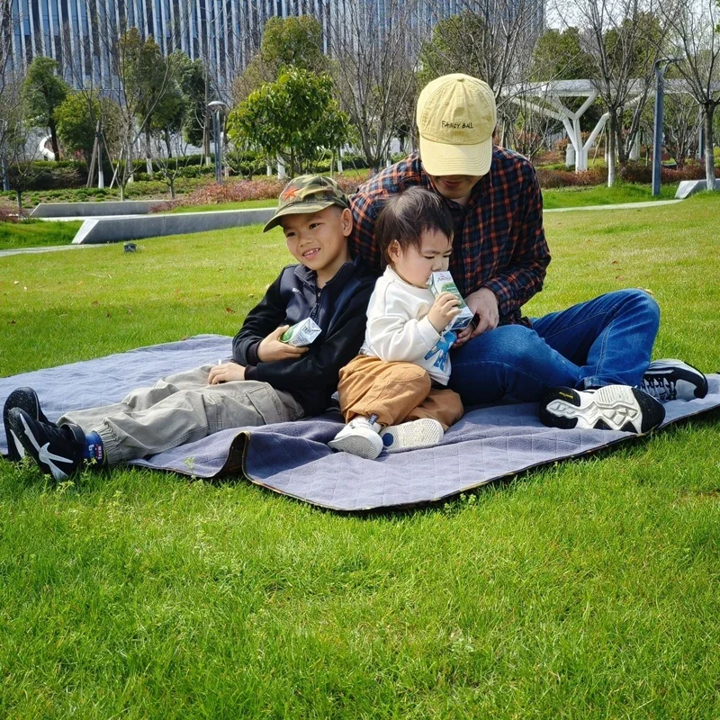 WASART Outdoor camping mat waterproof blanket four seasons universal folding thicken blanket picnic small seat pad multifunction