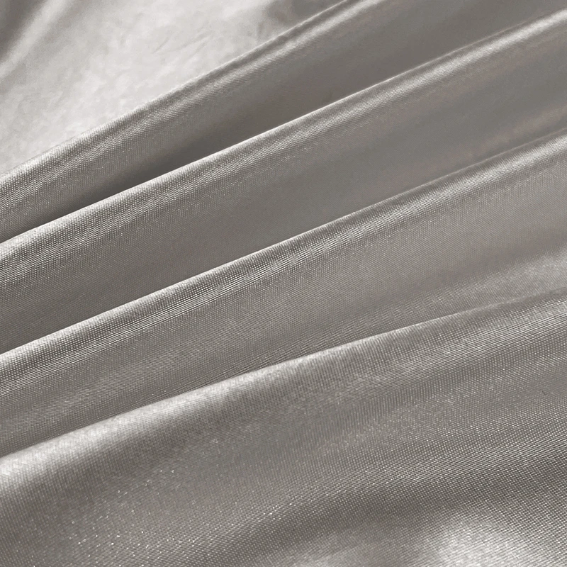 WASART Silky Smooth Satin Rayon Flat Bed Sheet Set Hypoallergenic Bedding Summer Luxury Cozy Double Bed Bedsheet Queen King Size
