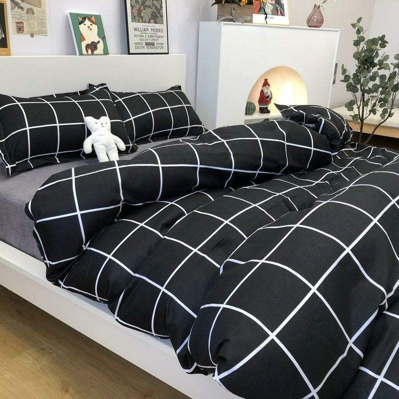 Bedsheet Set with Pillow ... Duvet Cover 140x200 King Size Bedspreads In Offer...Bed Linen 135x200 Luxury Bedding Set
