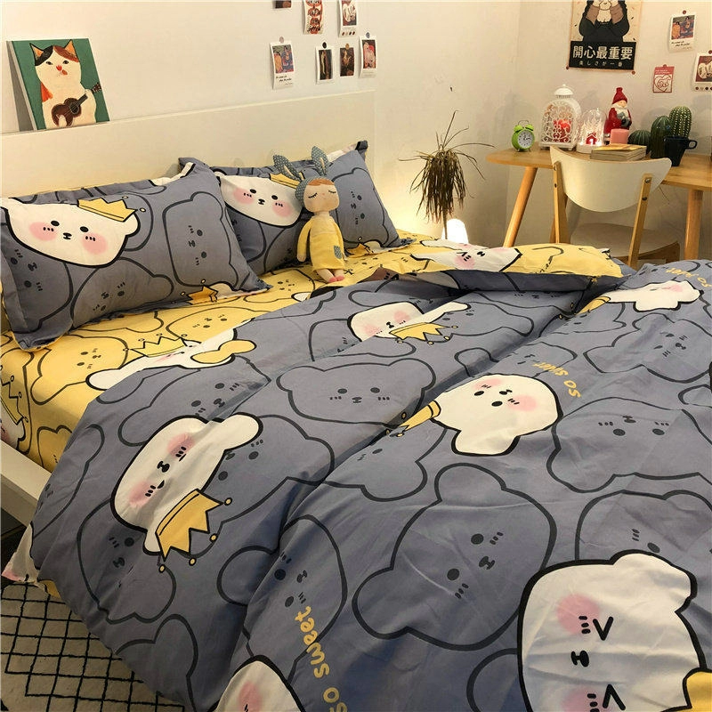 Bedsheet Set with Pillow ... Duvet Cover 140x200 King Size Bedspreads In Offer...Bed Linen 135x200 Luxury Bedding Set