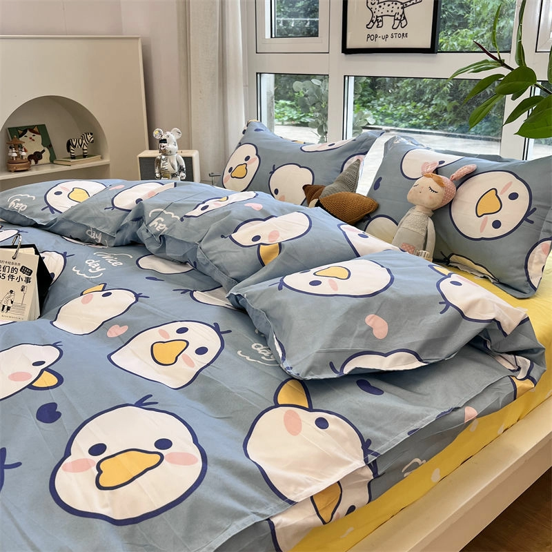 Bedsheet Set with Pillow ... Duvet Cover 140x200 King Size Bedspreads In Offer...Bed Linen 135x200 Luxury Bedding Set